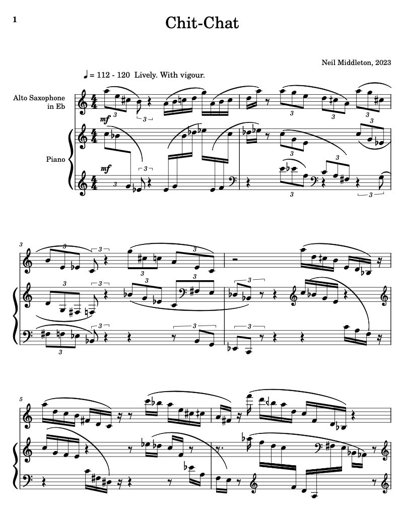 Chit-Chat score sample image